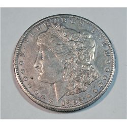 1902-S MORGAN DOLLAR AU NICE