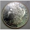 Image 1 : 1881-S MORGAN DOLLAR GEM BU VERY NICE