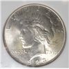 Image 2 : 1923 PEACE DOLLAR NGC MS-64