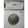 Image 1 : 1904 BARBER HALF DOLLAR PCI MS-64