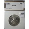 Image 1 : 1925-S CALIFORNIA COMMEMORATIVE HALF PCI MS-64