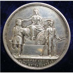 1921 AGRICULTURAL SOCIETY OF SCOTLAND SILVER MEDAL WITH MINT BOX