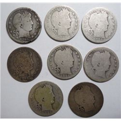 8  1896O Barber quarters  AG
