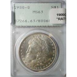 1900O Morgan $ PCGS63