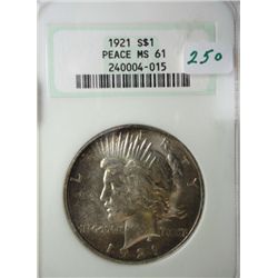 1921 Peace $  NGC61