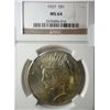 Image 1 : 1927 Peace $ NGC64
