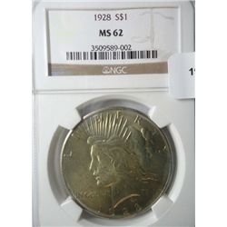 1928 Peace $ NGC62