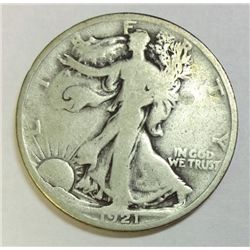 1921 Walker half $  good