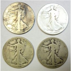 4  1921S Walker half $  good