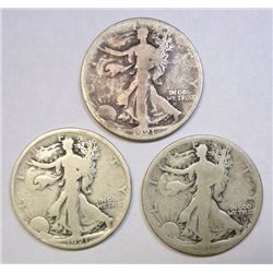 1916-1921-1921S Walker half $  good