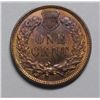 Image 2 : 1907 INDIAN CENT MS-65 ABOUT 70% FULL RED