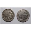 Image 1 : 1923-S & 1924-S BUFFALO NICKELS 2 SCARCE S MINTS