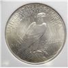 Image 3 : 1924 PEACE DOLLAR GRADED BY UNC MS-65