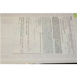 CBS Inc. Stock Certificate {Est. 75-150}