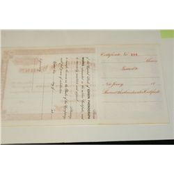 Edison Phonograph Works Stock Certificate {Est. 175-300}