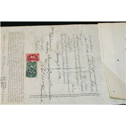 Farmers Deposit National Bank Stock Certificate Dated 1916 {Est. 80-200}