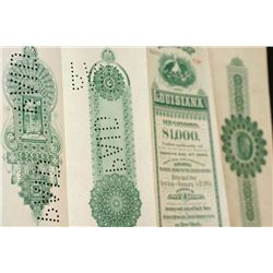 State of Louisiana New Consolidated Bond Dated 1892 {Est. 60-150}