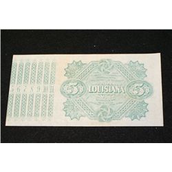 USA Bond of the State of Louisiana $5 {Est. 25-125}