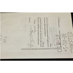 Kropp Forge Co. Stock Certificate Dated 1954 {Est. 65-150}