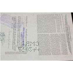 Studebaker-Packard Corp. Stock Certificate Dated 1956 {Est. 25-150}