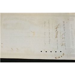 Cleveland & Toledo Rail-Road Co. Stock Certificate Dated 1952 {Est. 30-150}