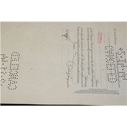 Pan American Airways Corp. Stock Certificate Dated 1944 {Est. 65-150}