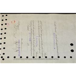 The Chicago, Rock Island and Pacific Railway Co. Stock Certificate Dated 1916 {Est. 25-150}