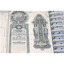 Northern Pacific Railway Co. Stock Certificate {Est. 100-200}
