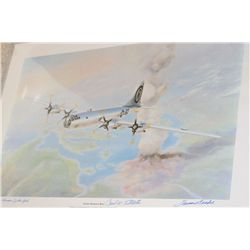 Atomic Warfare is Born Color Print; Enola Gay a B-29-45-MO Plane {Est. 265-365}