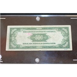 1934-A US Federal Reserve Note $500, Chicago IL Reserve