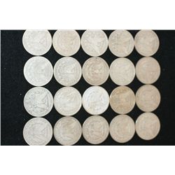 Silver Morgan $1, Various Dates & Conditions, Lower Grade, Lot of 20