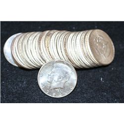 Kennedy Half Dollar, Various Dates & Conditions, Roll, Lot of 20