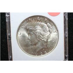 1922 Peace $1, MCPCG Graded MS64
