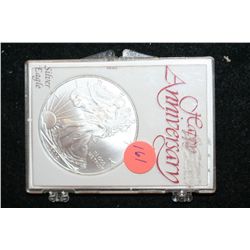 2010 Silver Eagle $1, "Happy Anniversary"