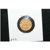 Image 2 : 1856 Liberty $2 1/2 Gold Coin, Repaired