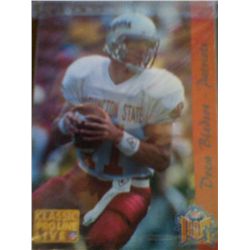 CLASSIC PROLINE LIVE NFL COLLECTION 93 LTD ED  9300 SEALED PACK DREW BLEDSOE TOP