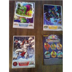 LOT OF 4 GAME STATION 4 KIDS CARDS OK CONDITION