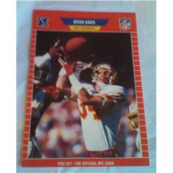 PRO SET NFL BRIAN DAVIS 484 1989