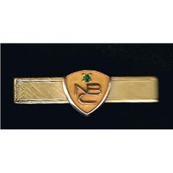 Awesome NBC   O C Tanner 20 12K  GP Gold Award Service Tie Bar  Great Find! NBC or Adv Collectible