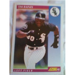 SCORE 92 TIM RAINES 635