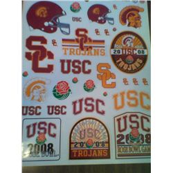 2008 USC ROSE BOWL GAME STICKERS
