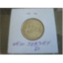 Uncirculated Statehood Quarter New Jersey Denver Mint