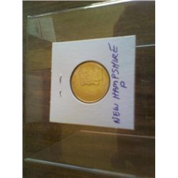 Uncirculated Statehood Quarter New Hampshire Philadelphia Mint