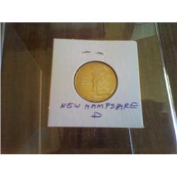 Uncirculated Statehood Quarter New Hampshire Denver Mint