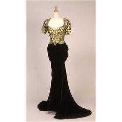 christian dior haute couture evening gown...