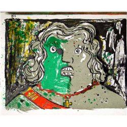 Enrico Baj Original Lithograph