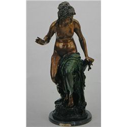 "Echo" Bronze Sculpture - Greguine