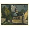 Image 1 : Vlaminck "Church At Bougival" Lithograph