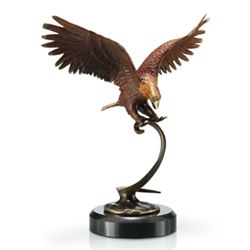 Flying Eagle Bronze Sculpture