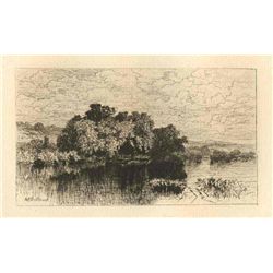 Albert Bellows Original Etching